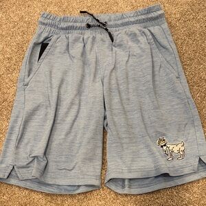 GOAT USA Boys XL Light Blue Athletic Shorts